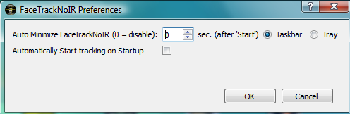 Preferences-dialog